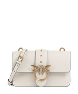 Pinko Love One Mini Umhängetasche bianco seta/antique gold