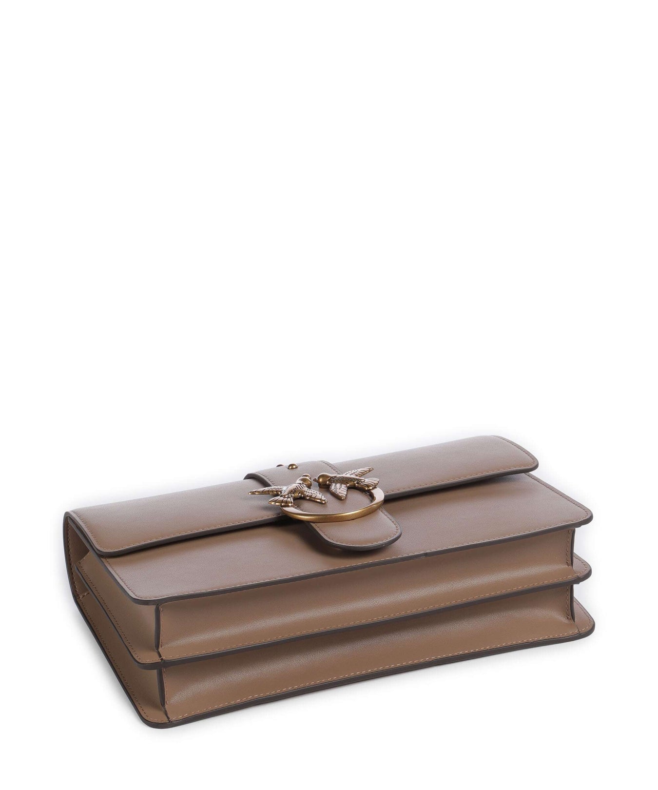 Pinko Love One Classic Crossbody bag biscotto zenzero/antique gold