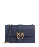 Pinko Love One Classic Umhängetasche blu indaco ombroso/antique gold