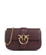 Pinko Love One Pocket Geldbörse cioccolato amaro/antique gold