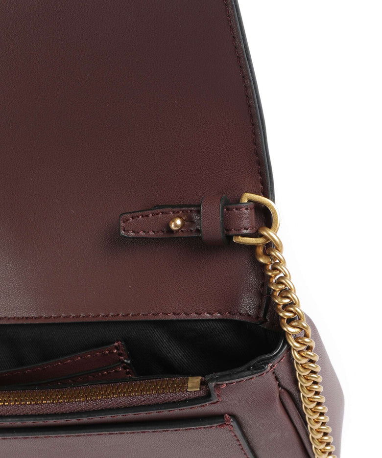 Pinko Love One Pocket Wallet cioccolato amaro/antique gold