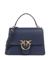 Pinko Love One Classic Handtasche blu indaco ombroso/antique gold