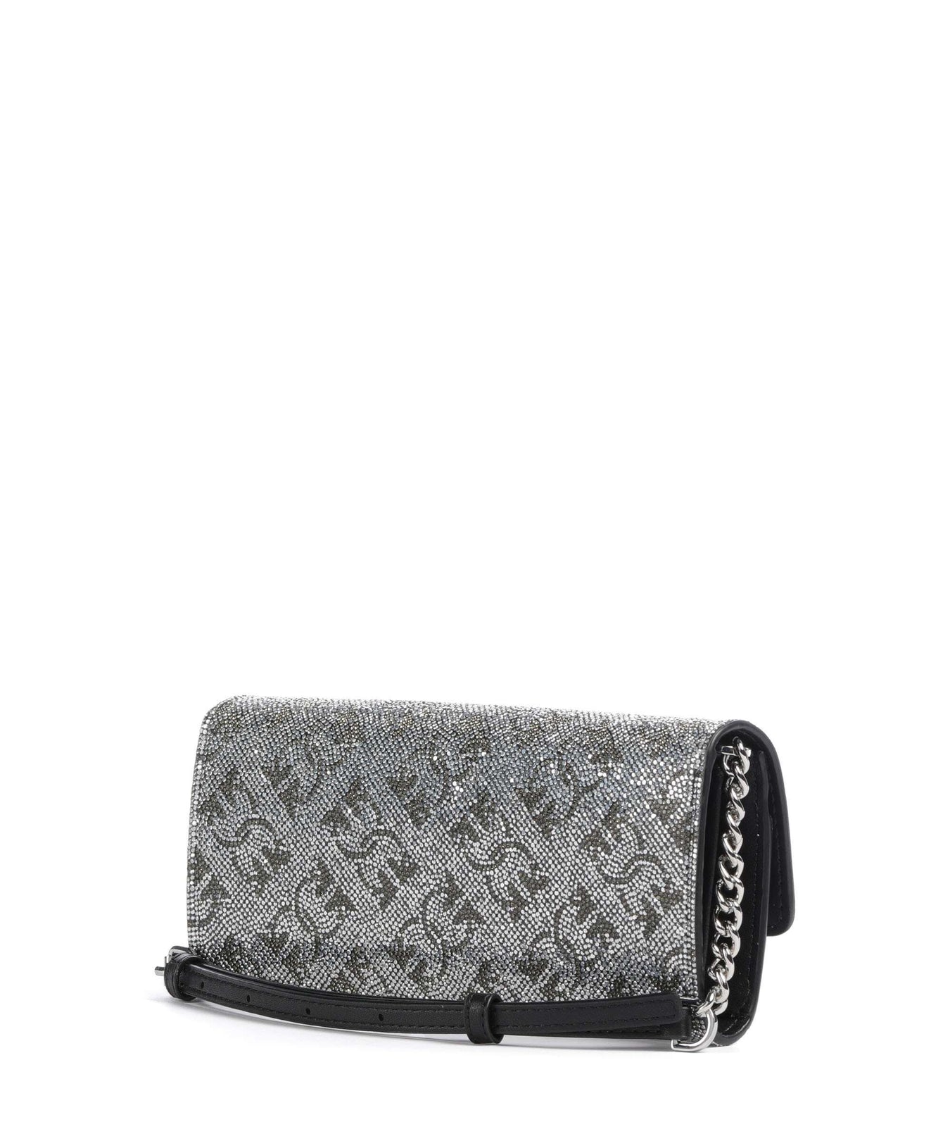 Pinko Love Tiny Birds Crossbody bag argento/nickel lucido