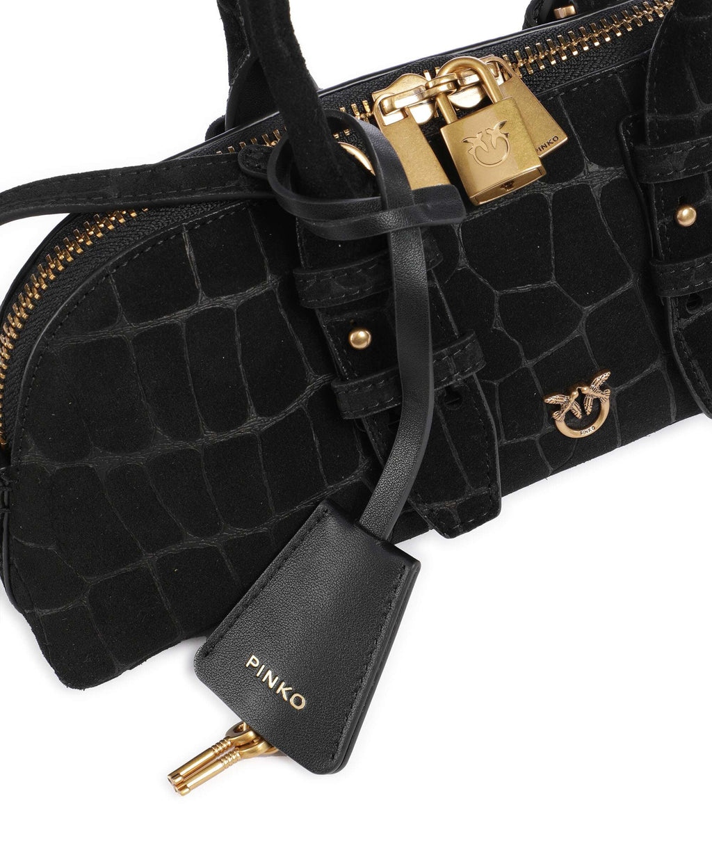 Pinko Bowling Horizontal Handbag nero/antique gold