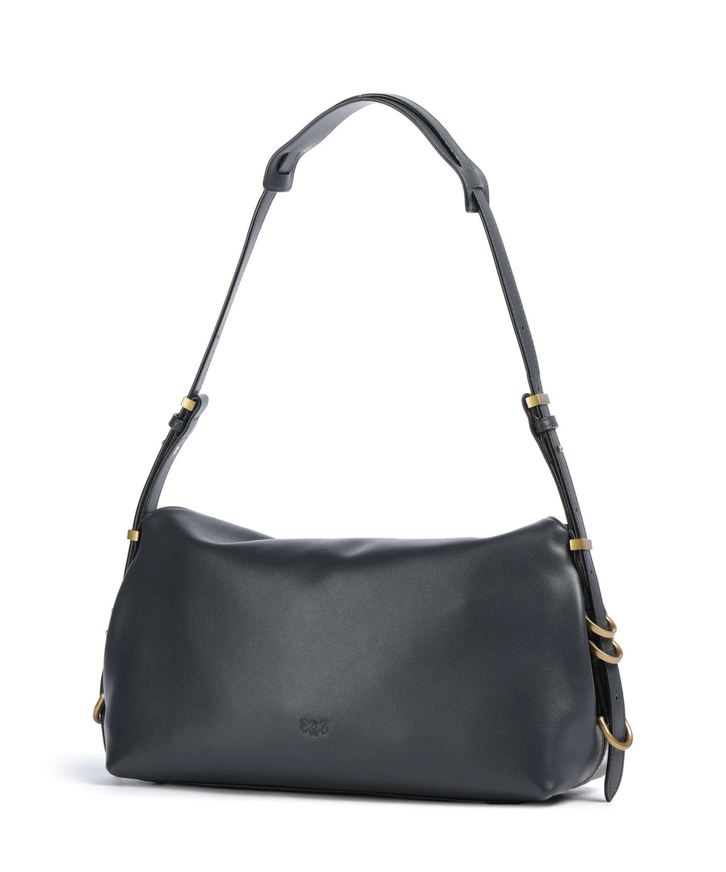 Pinko Saddle Shoulder bag grigio asfalto/antique gold