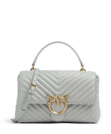 Pinko Love Lady Puff Classic Handbag grigio perla/antique gold