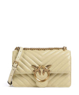 Pinko Love One Mini Shoulder bag giallo vaniglia/antique gold