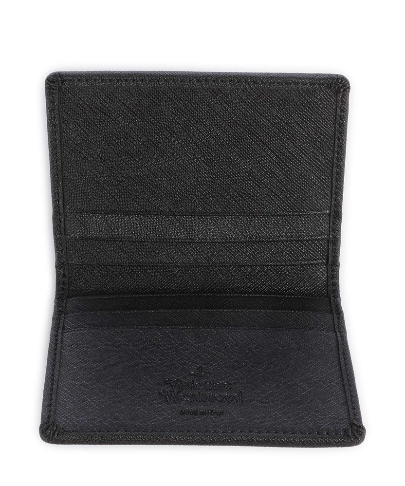 Vivienne Westwood Saffiano Credit card holder black