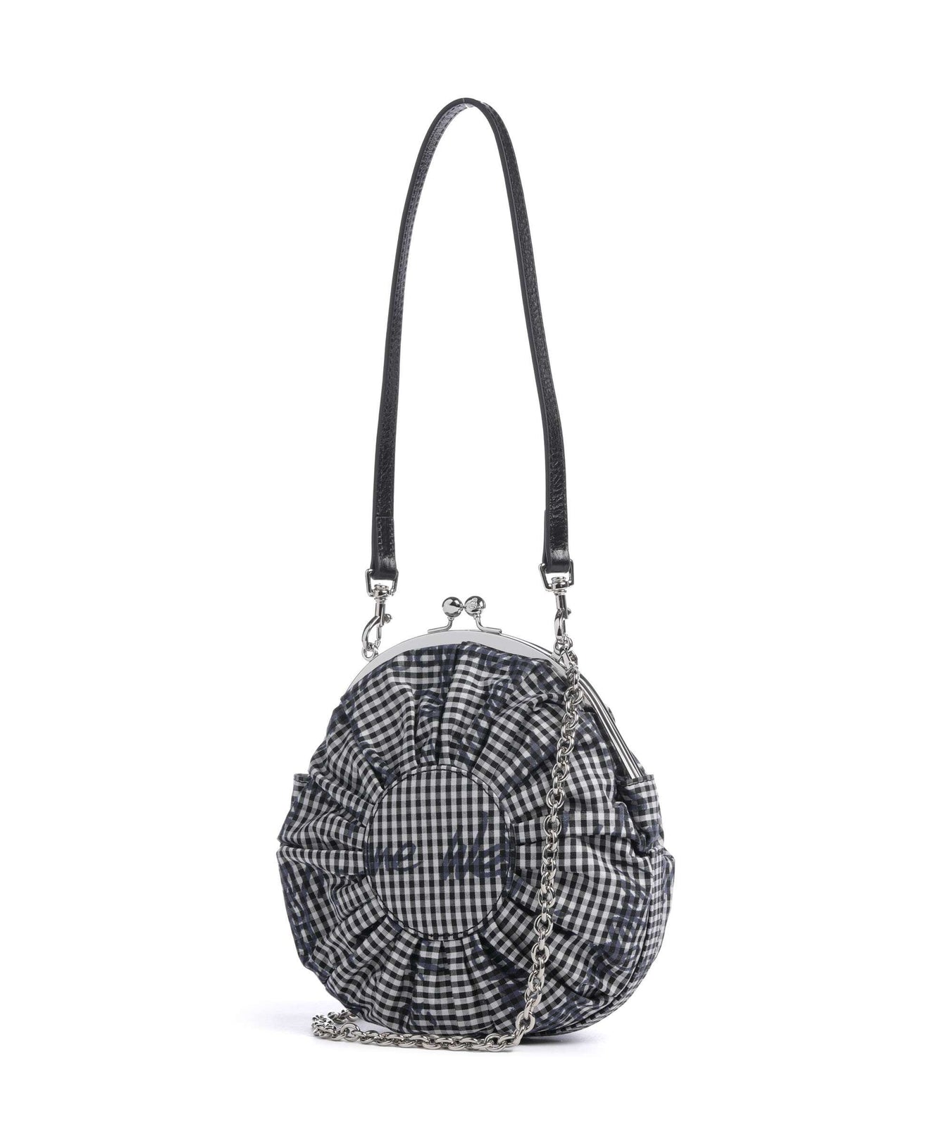 Vivienne Westwood Rosie Frame Print Classic Crossbody bag gingham/black