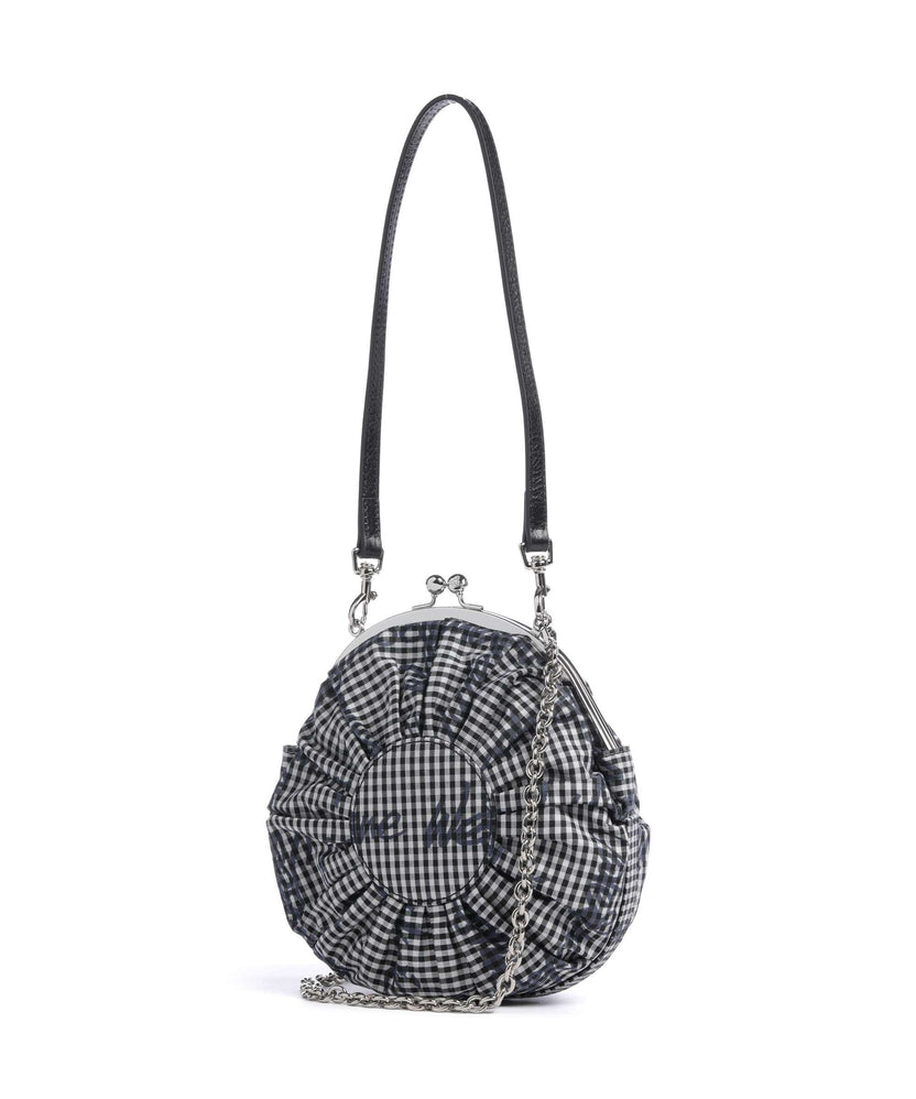 Vivienne Westwood Rosie Frame Print Classic Crossbody bag gingham/black