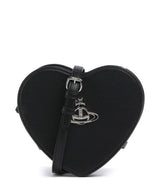 Vivienne Westwood Louise Heart Grain Borsa a tracolla black