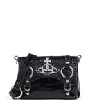 Vivienne Westwood Kim Embossed Croc Crossbody bag black