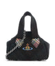 Vivienne Westwood Archive Harris Tweed Check Mini Umhängetasche dark check