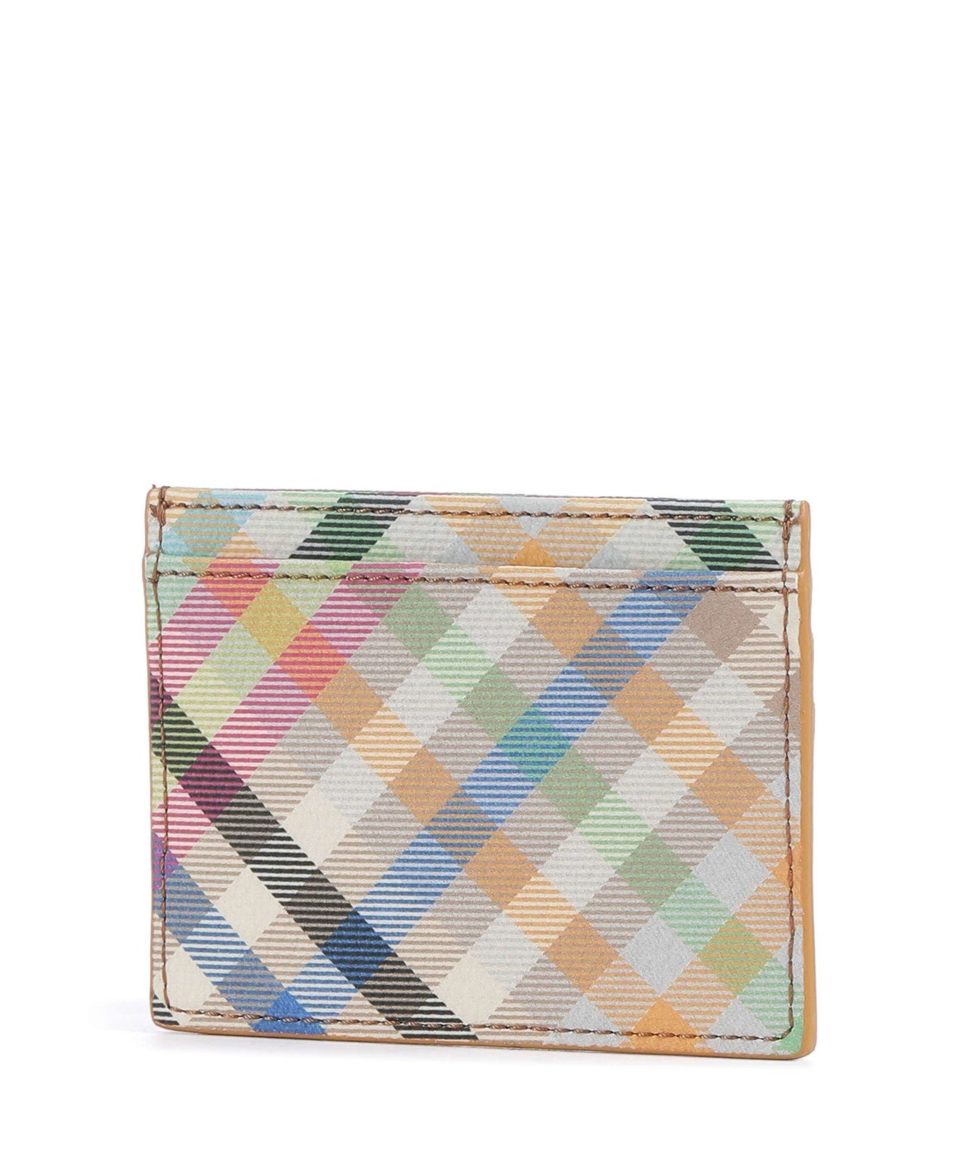 Vivienne Westwood Buccia D'Arancia Credit card holder heather plaid