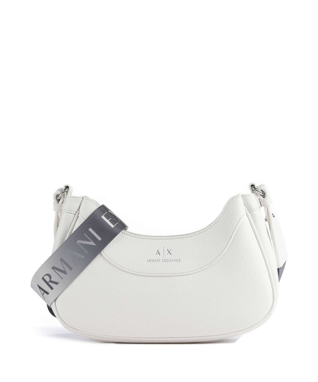 Armani Exchange Wave S Crossbody bag bianco