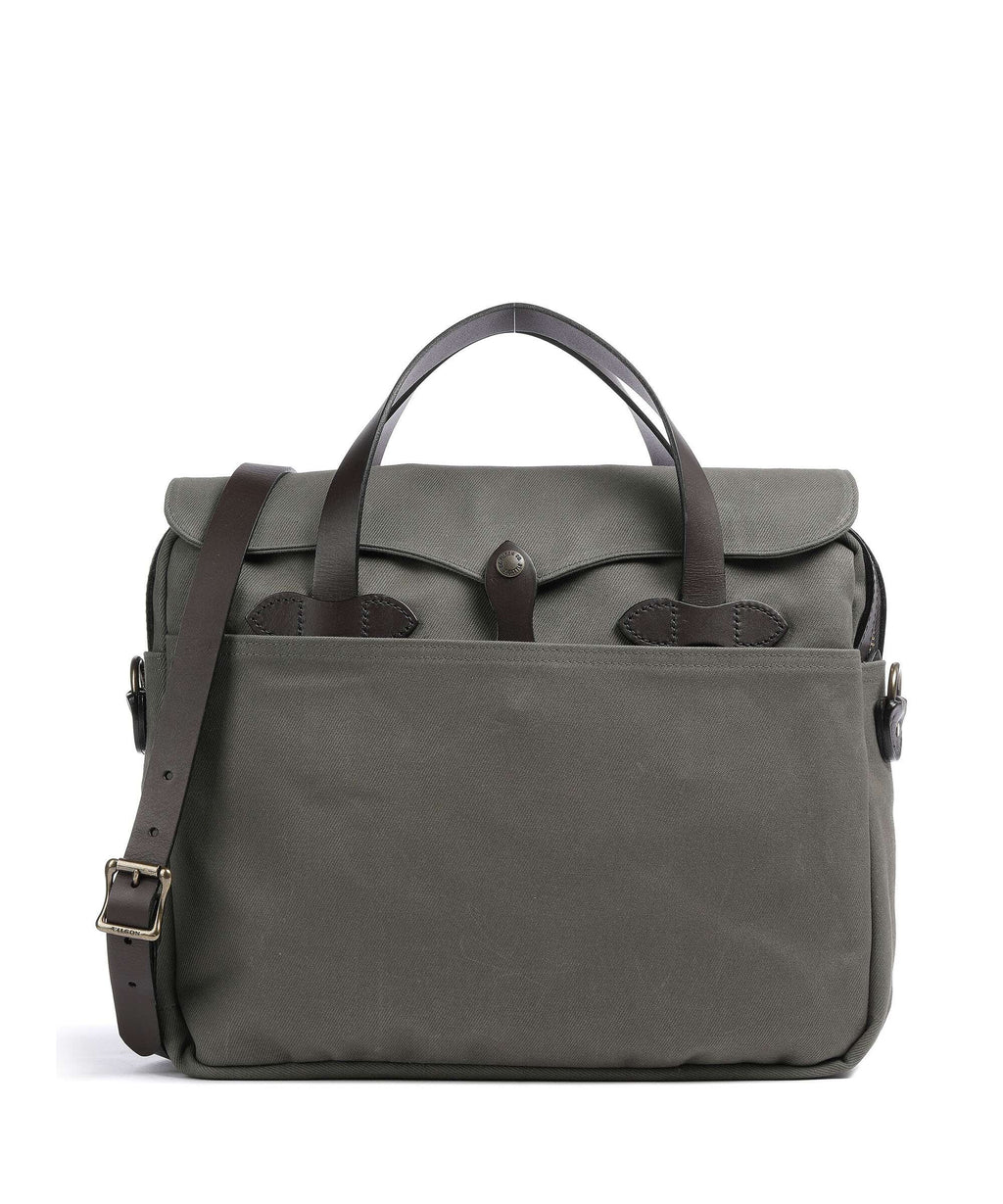 Filson Rugged Twill Original Briefcase otter green