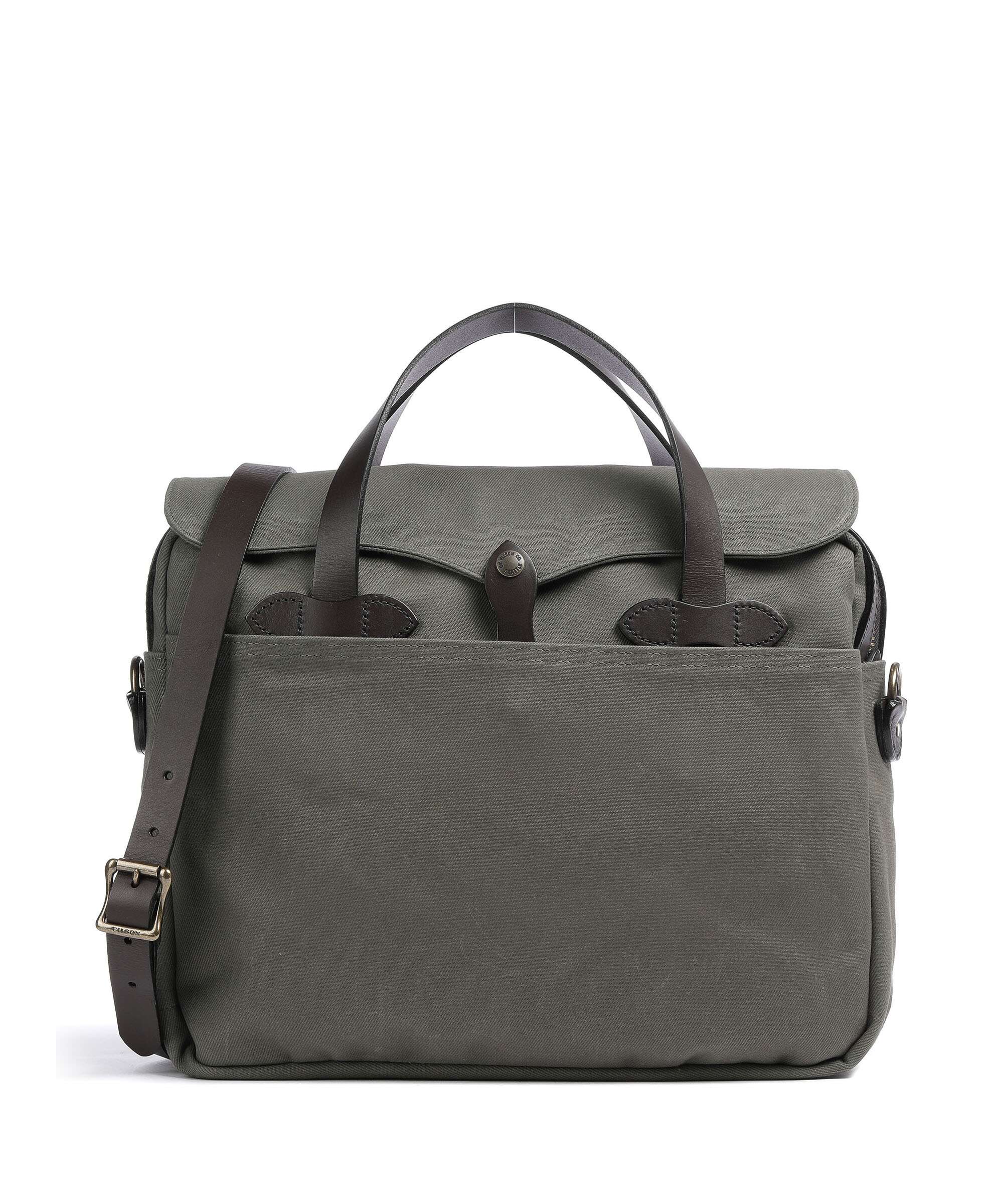Filson Rugged Twill Original Briefcase otter green