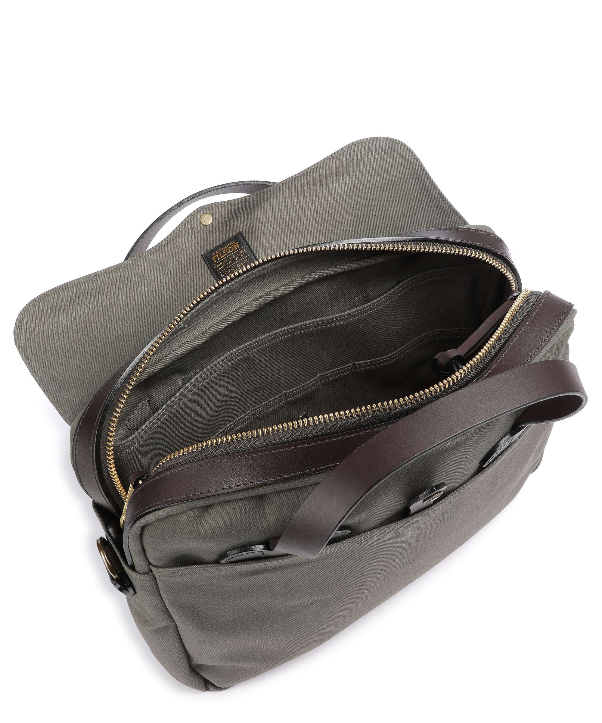 Filson Rugged Twill Original Briefcase otter green