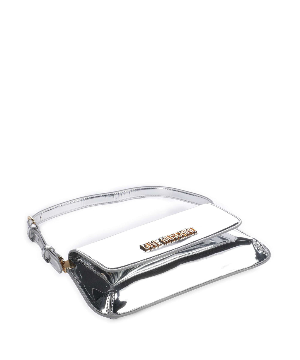 Love Moschino Smart Daily Shoulder bag silver
