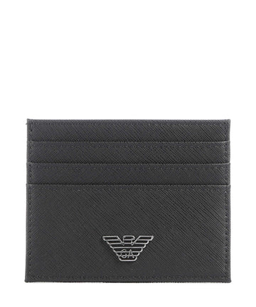 Emporio Armani Business Regenerated Kreditkartenetui black
