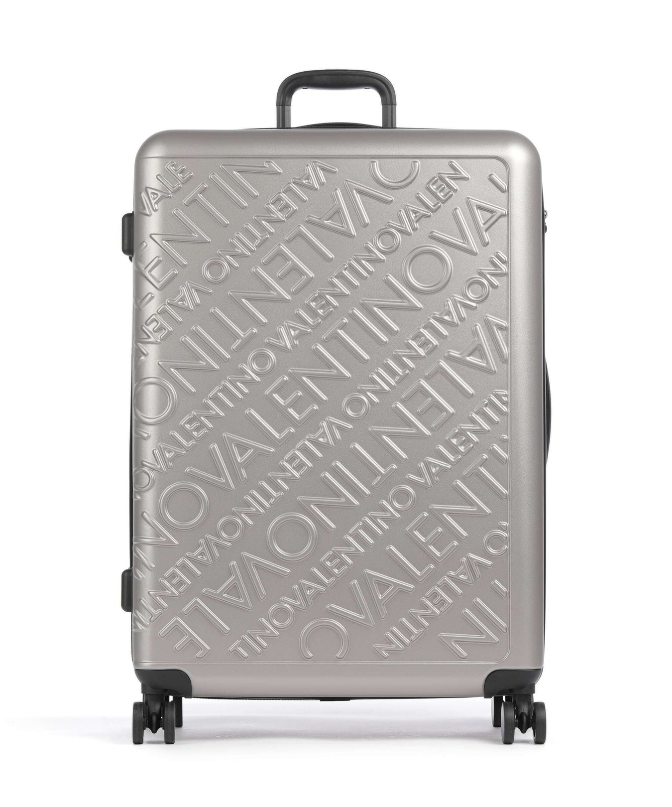 Valentino Bags Mars Spinner (4 wheels) silver