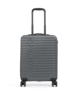 Valentino Bags Mercury 4-Rollen Trolley gunmetal