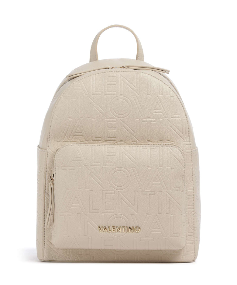 Valentino Bags Pansy Backpack ecru