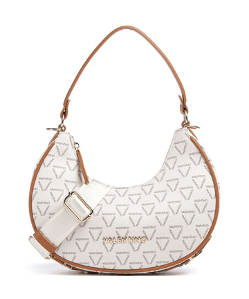 Valentino Bags Shelby Borsa a spalla bianco/cuoio