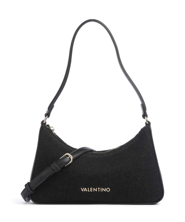 Valentino Bags Kelly Denim Borsa a spalla nero