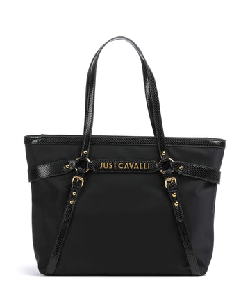 Just Cavalli Foulard Cage Cabas black