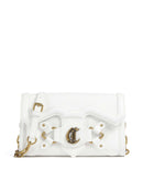 Just Cavalli Crossed Laces Umhängetasche white