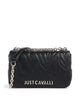 Just Cavalli Quilted Zebra Borsa a spalla black