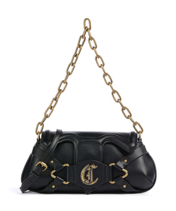 Just Cavalli Crossed Laces Schultertasche black