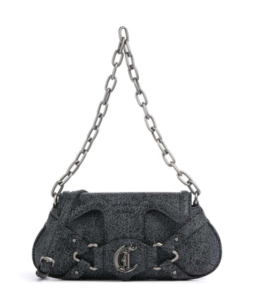 Just Cavalli Crossed Laces Sac porté épaule black