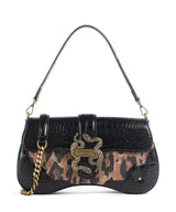 Just Cavalli Iconic Snakes Schultertasche macula/black