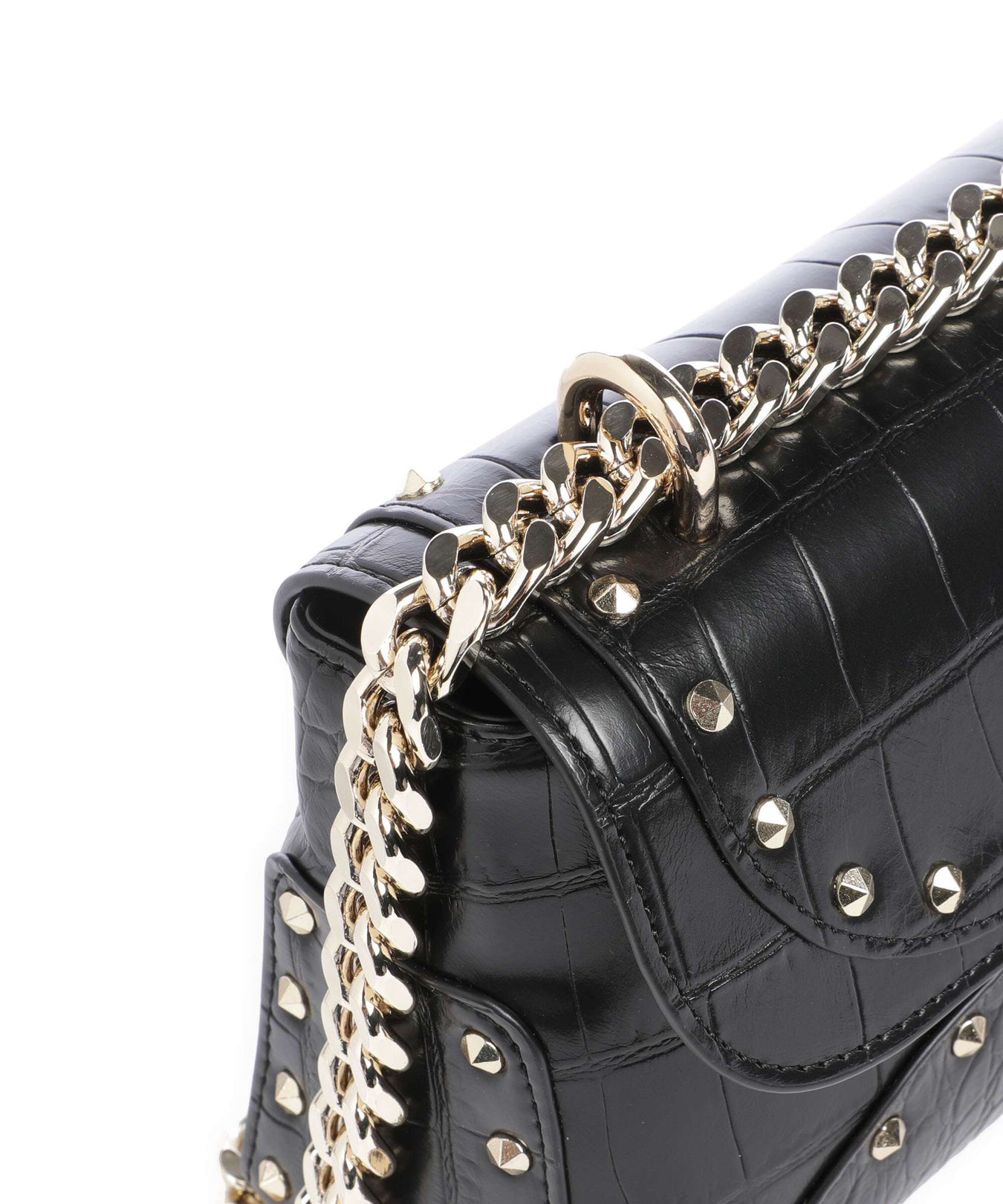 Just Cavalli Studs Shoulder bag black