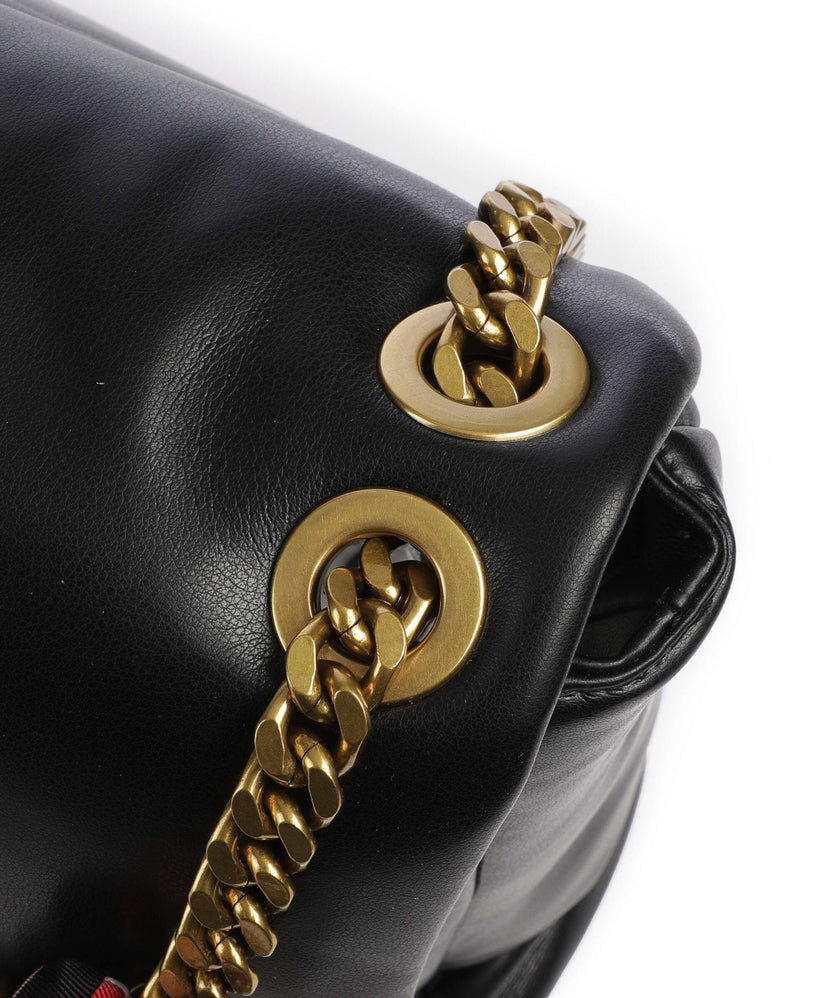 Just Cavalli Puffy Foulard Shoulder bag black