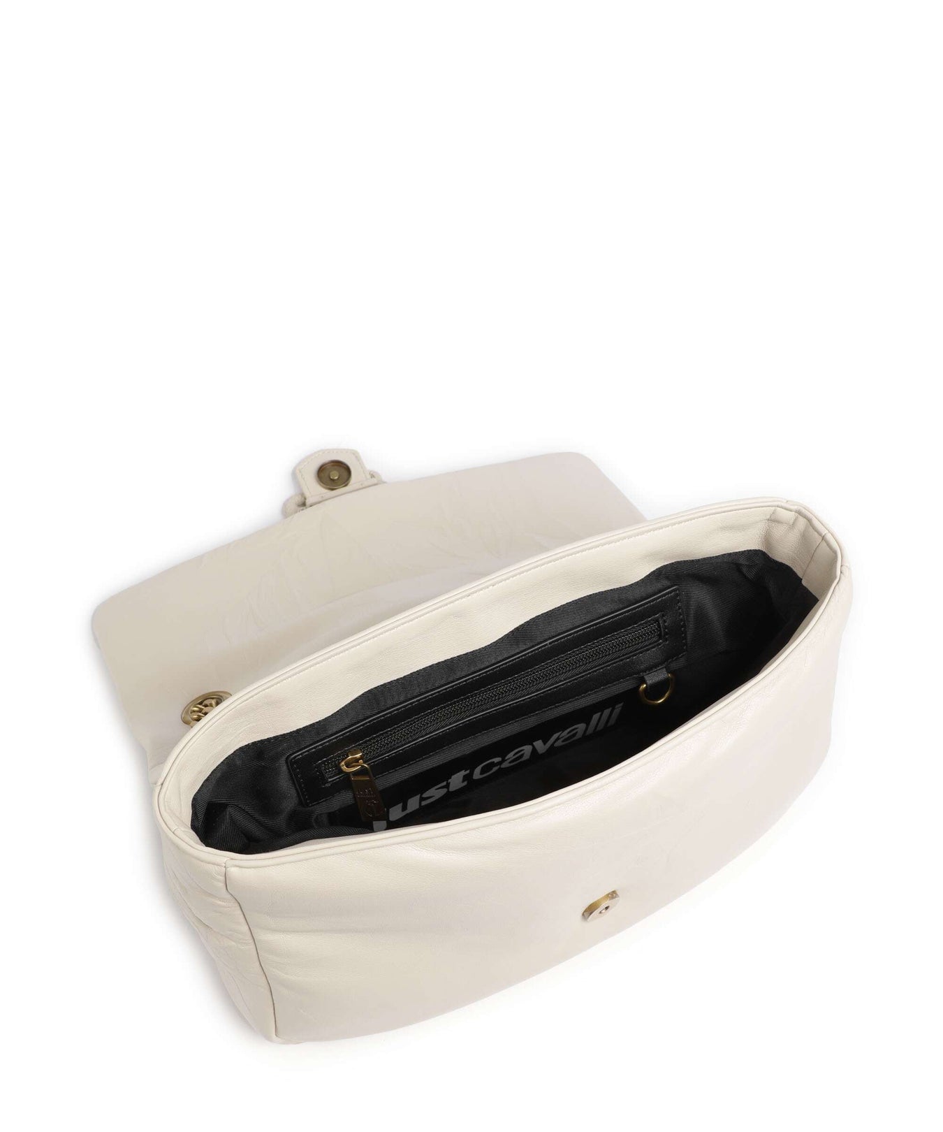 Just Cavalli Iconic Snakes Puffy Shoulder bag pristine