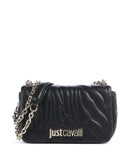 Just Cavalli Quilted Zebra Schultertasche black