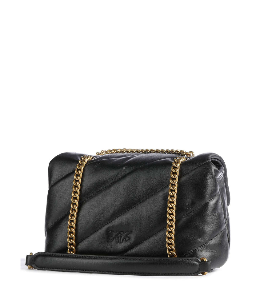 Pinko Love Puff Mini Shoulder bag nero/antique gold