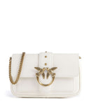 Pinko Love One Pocket Portafoglio bianco seta/antique gold