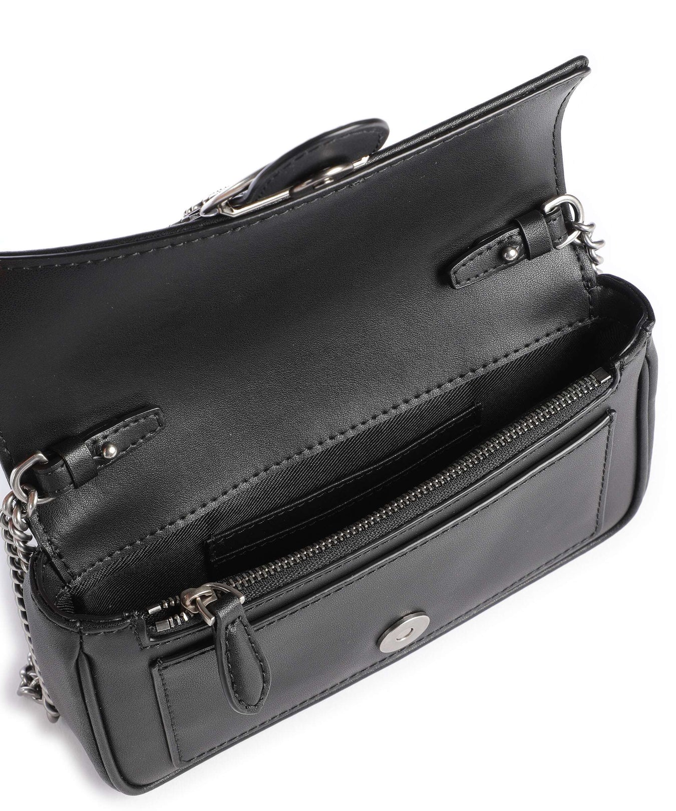 Pinko Love One Pocket Wallet nero/old silver