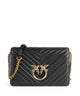 Pinko Love Click Classic Borsa a tracolla nero/antique gold