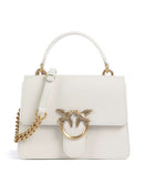 Pinko Love One Mini Umhängetasche bianco seta/antique gold