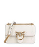 Pinko Love One Mini Sac porté épaule bianco seta/antique gold