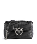 Pinko Love Puff Baby Borsa a spalla nero/old silver
