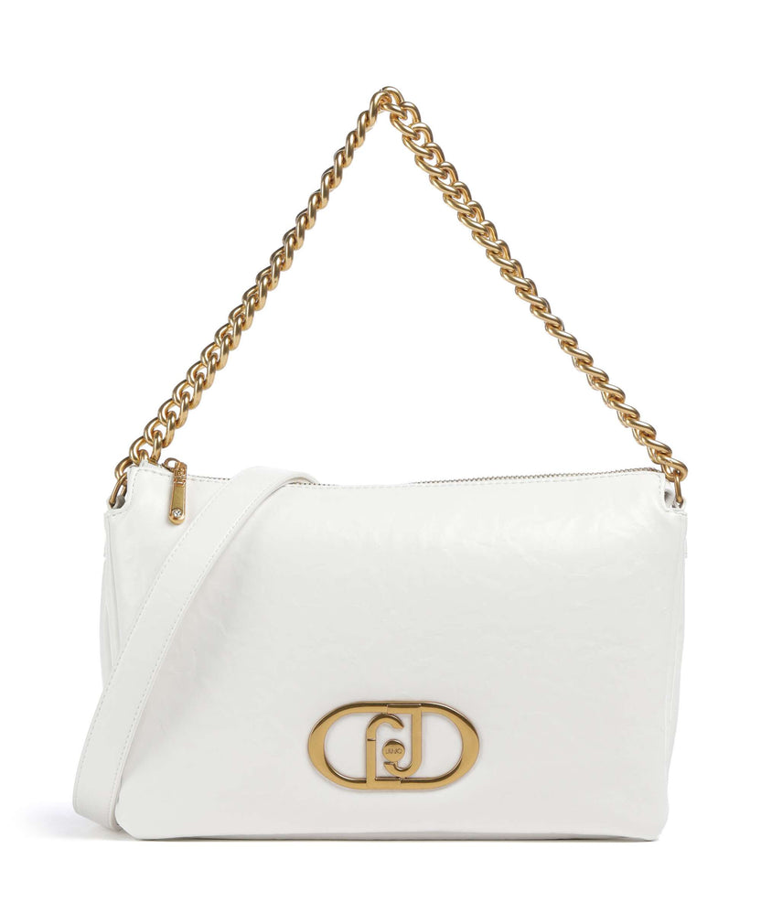 Liu Jo Lapuffy Shoulder bag offwhite