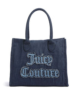 Juicy Couture Iris Distressed L Borsa shopper denim