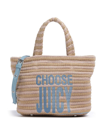 Juicy Couture Nora Straw S Handtasche alskan blue