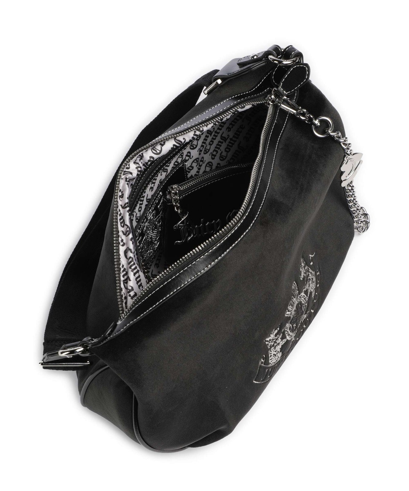 Juicy Couture Twig Narrative M Hobo bag black